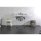 Kingston Brass 36 Carrara Marble Console Sink with Acrylic Legs, Marble WhiteMatte Black LMS36MA0 - alternate 5